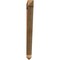 Ekena Millwork Traditional Arts & Crafts Rough Sawn Bracket, Western Red Cedar, 4"W x 44"D x 44"H BKT04X44X44TRA03RWR - alternate 4